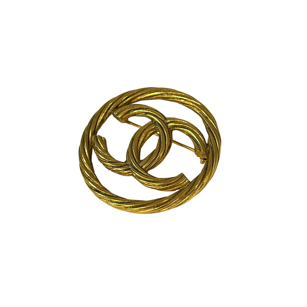 Chanel Gold Hardware Brooch #314245C62B